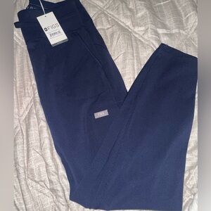 BNWT SKINNY SCRUB LEGGINGS SZ S NAVY